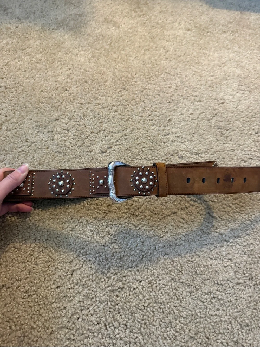 Brighton leather belt